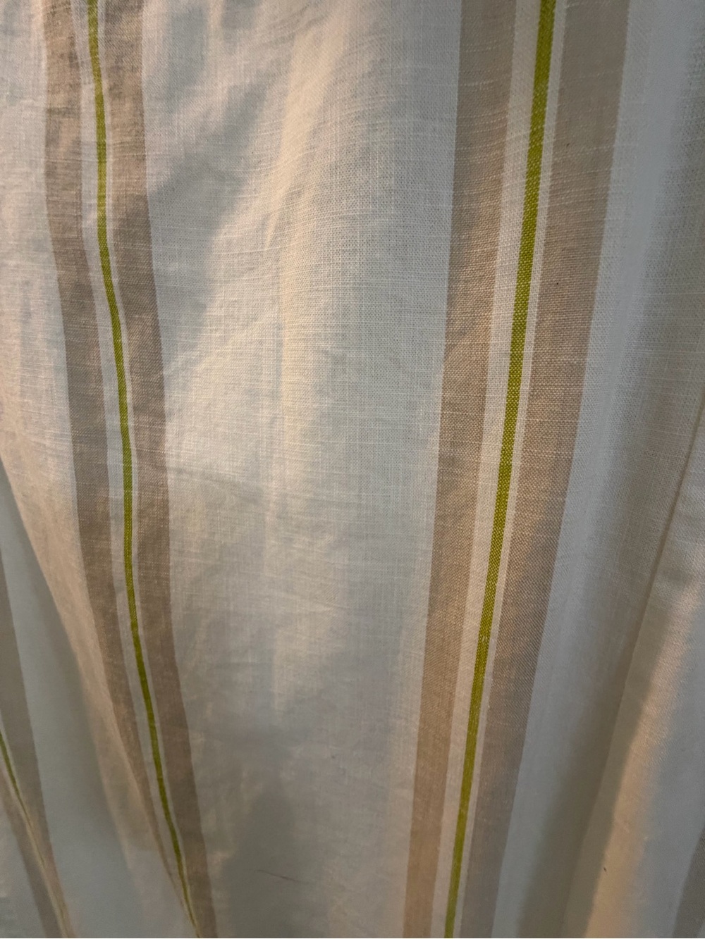 A New Day striped linen-blend column maxi skirt Size Med - Picture 9 of 9